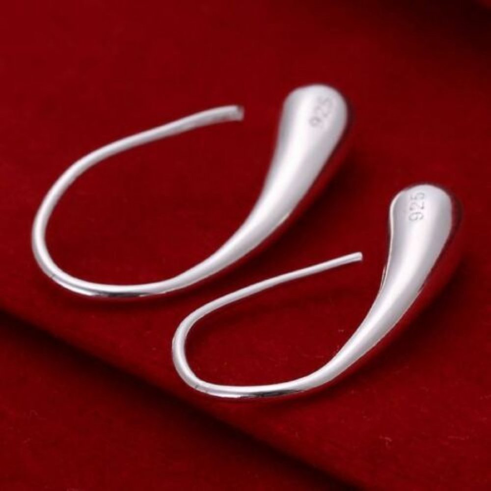 925 Silver Drop Dreams Earrings - Picture 3 of 6